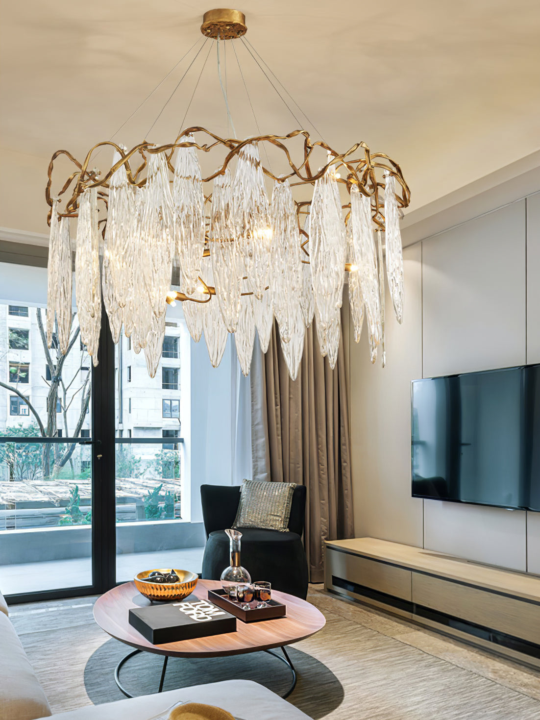 Niagara Island Crystal Chandelier - Nuvé