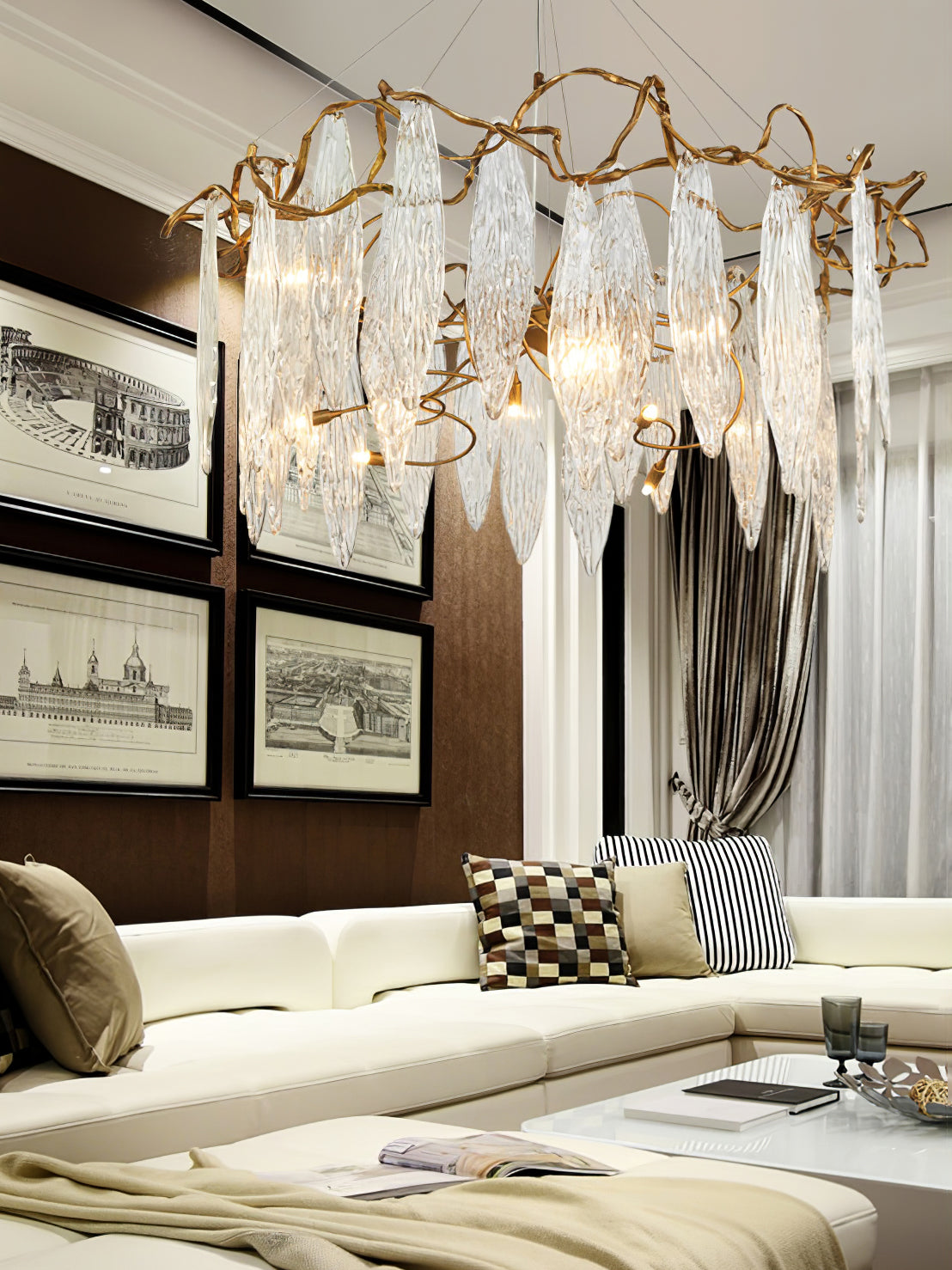 Niagara Island Crystal Chandelier - Nuvé