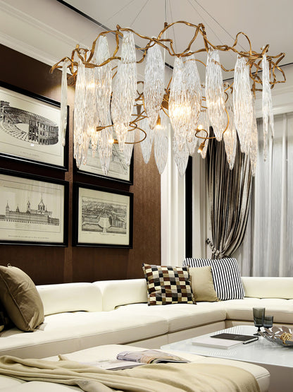 Niagara Island Crystal Chandelier - Nuvé