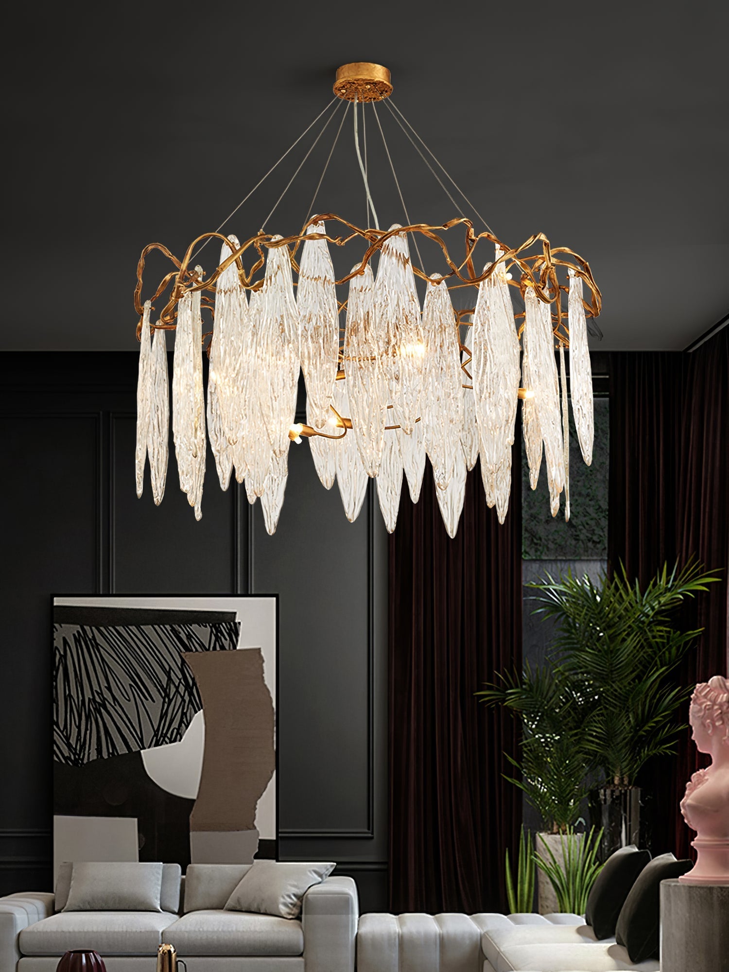 Niagara Island Crystal Chandelier - Nuvé
