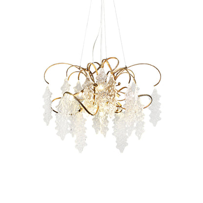 Luxury Niagara Round Glass Chandelier - Nuvé