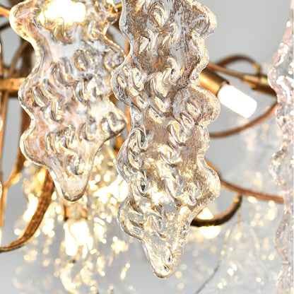 Luxury Niagara Round Glass Chandelier - Nuvé