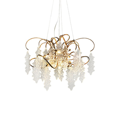 Luxury Niagara Round Glass Chandelier