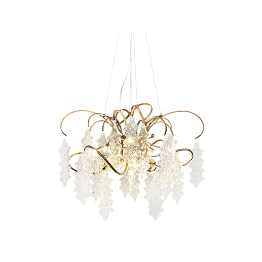 Luxury Niagara Round Glass Chandelier - Nuvé