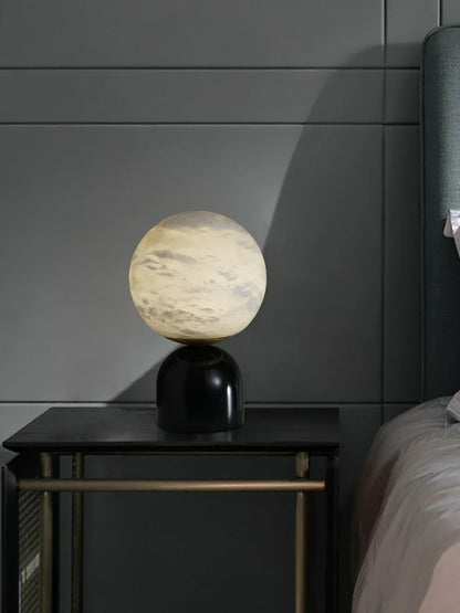 Nordic Bedside Alabaster Table Lamp - Nuvé