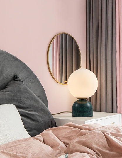 Nordic Bedside Alabaster Table Lamp - Nuvé