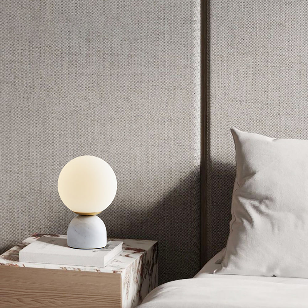 Nordic Bedside Alabaster Table Lamp - Nuvé