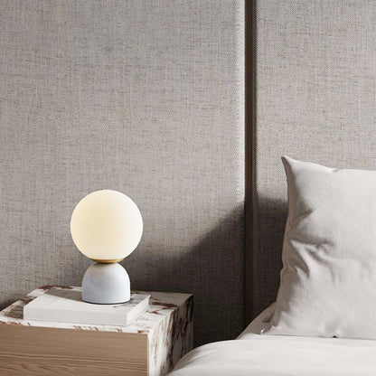 Nordic Bedside Alabaster Table Lamp - Nuvé