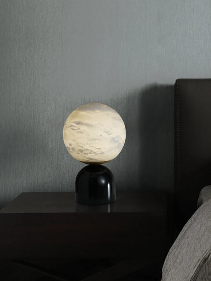 Nordic Bedside Alabaster Table Lamp - Nuvé