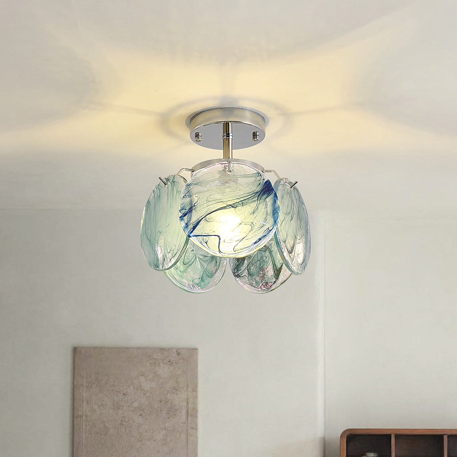 Murano Nordic Glass Ceiling Lamp - Nuvé