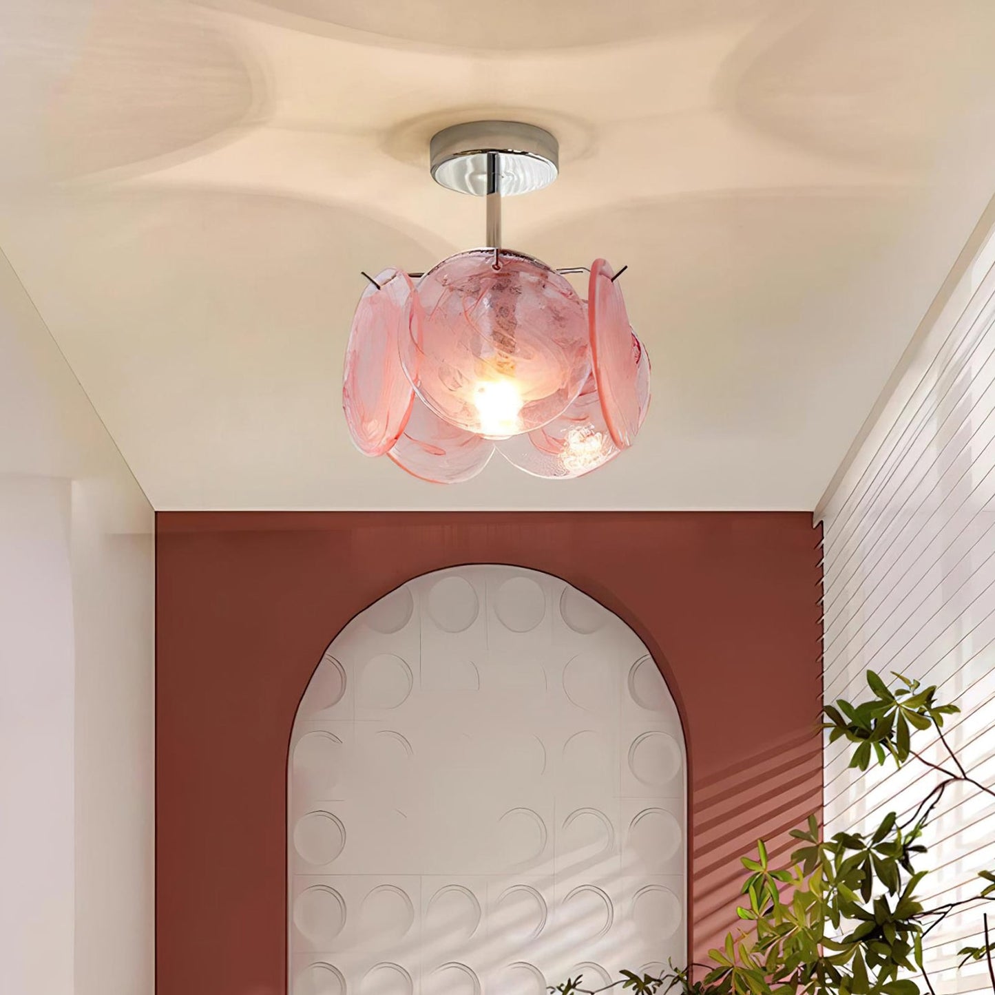 Murano Nordic Glass Ceiling Lamp - Nuvé