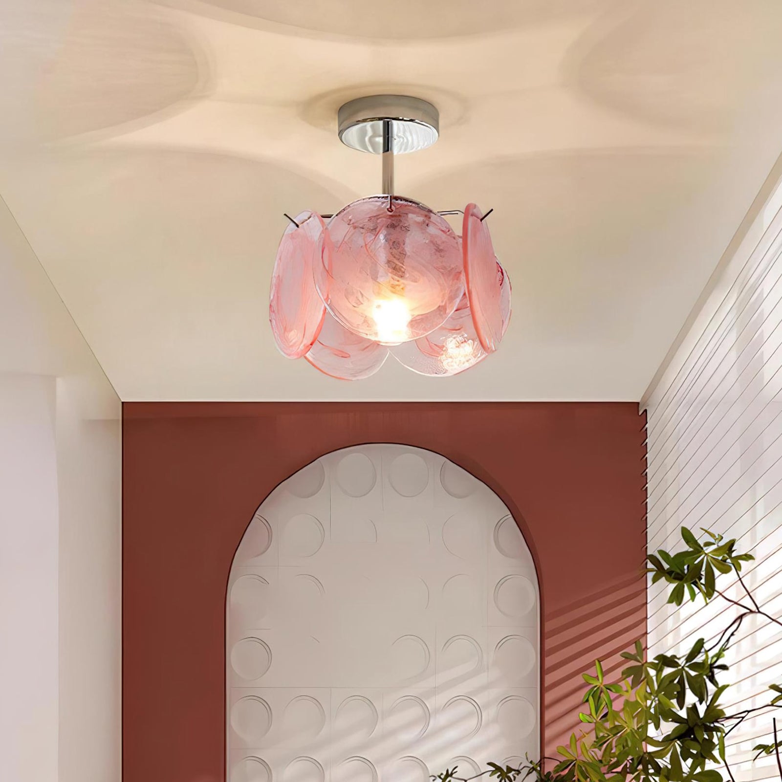 Murano Nordic Glass Ceiling Lamp - Nuvé