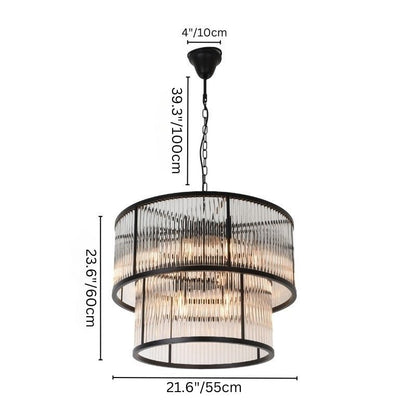 Noros Round Chandelier - Nuvé