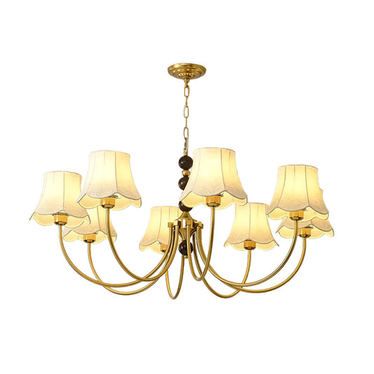 Orchid Fabric Chandelier - Nuvé