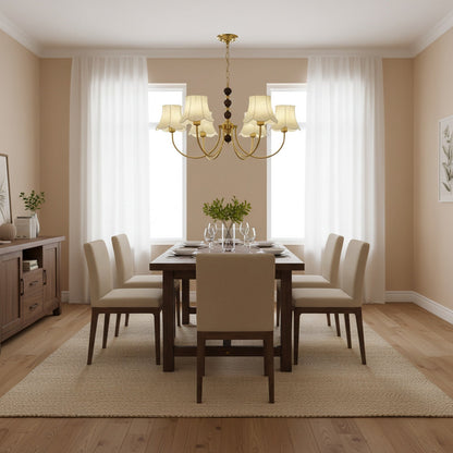 Orchid Fabric Chandelier - Nuvé