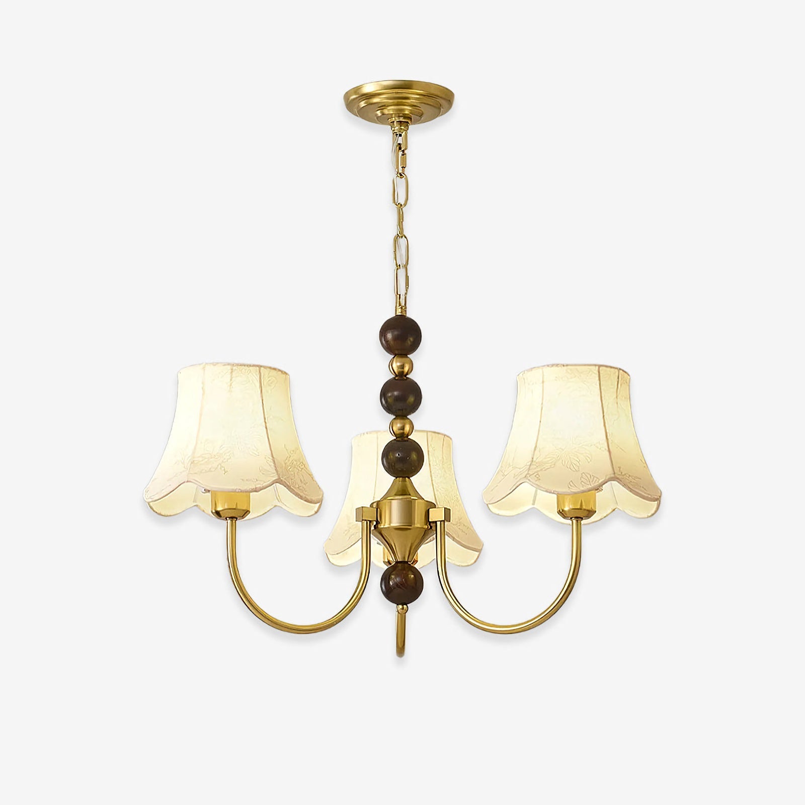 Orchid Fabric Chandelier - Nuvé