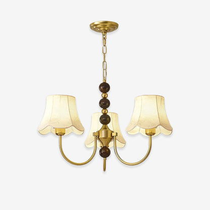 Orchid Fabric Chandelier - Nuvé