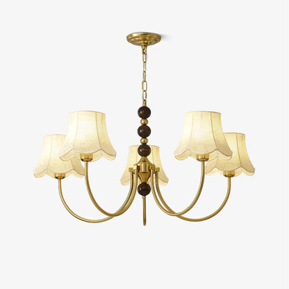 Orchid Fabric Chandelier - Nuvé