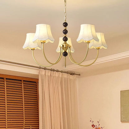 Orchid Fabric Chandelier - Nuvé