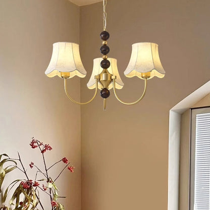Orchid Fabric Chandelier - Nuvé