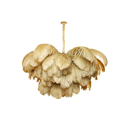 Ostrich Feather Chandeliers - Nuvé