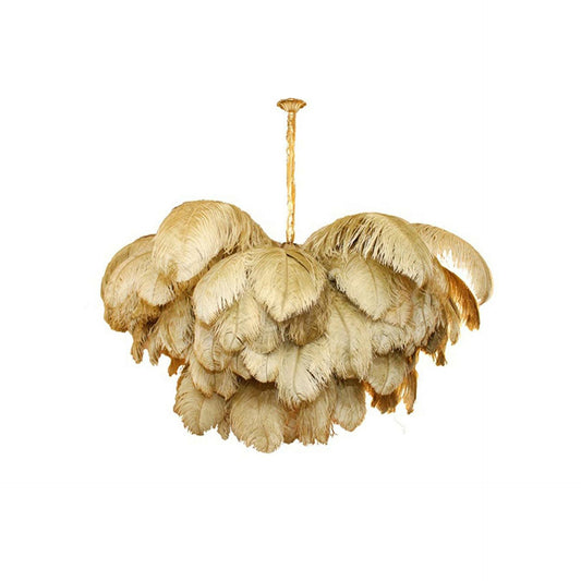 Ostrich Feather Chandeliers - Nuvé