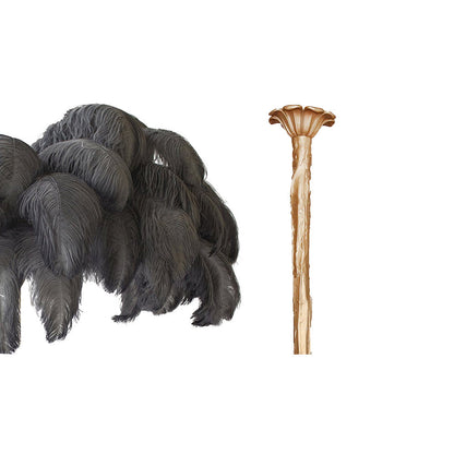 Ostrich Feather Chandeliers - Nuvé