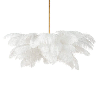 Ostrich Feather Chandeliers - Nuvé