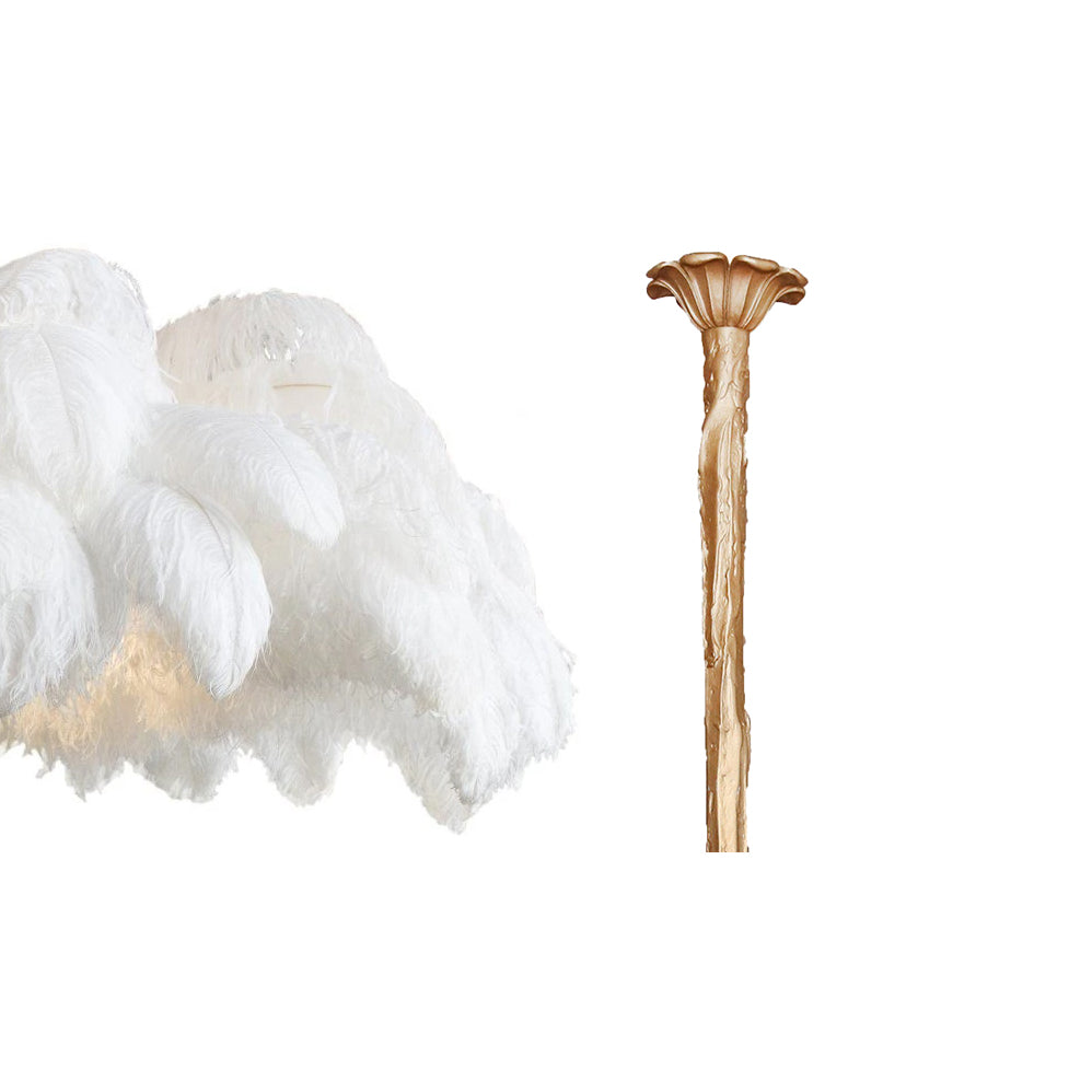 Ostrich Feather Chandeliers - Nuvé