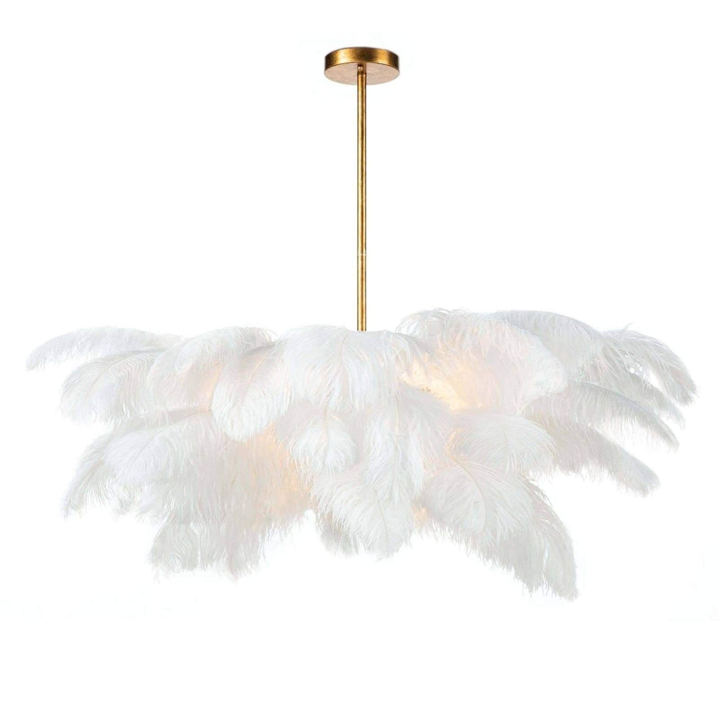 Ostrich Feather Chandeliers - Nuvé