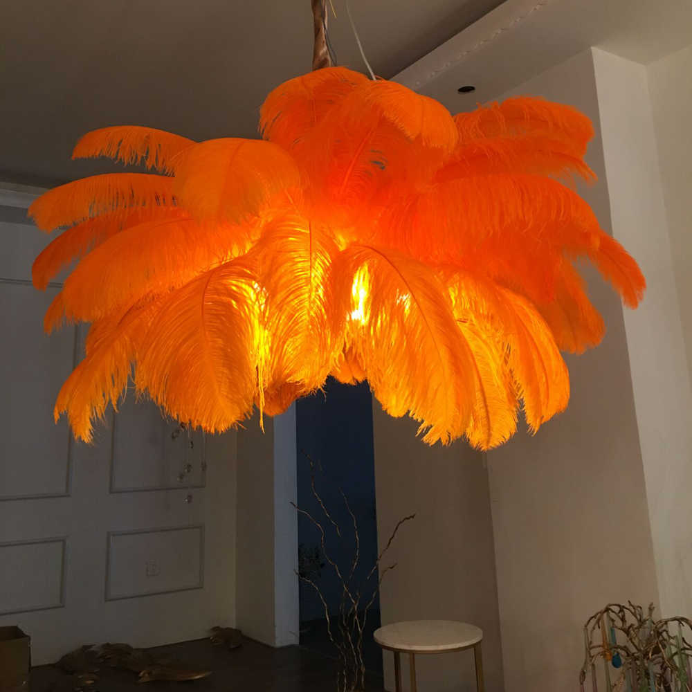 Ostrich Feather Chandeliers - Nuvé