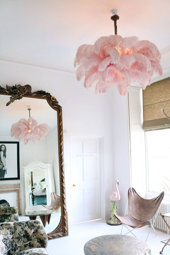 Ostrich Feather Chandeliers - Nuvé