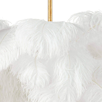 Ostrich Feather Chandeliers - Nuvé