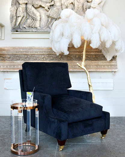 Ostrich Feather Floor Lamp - Nuvé