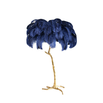 Ostrich Feather Floor Lamp - Nuvé