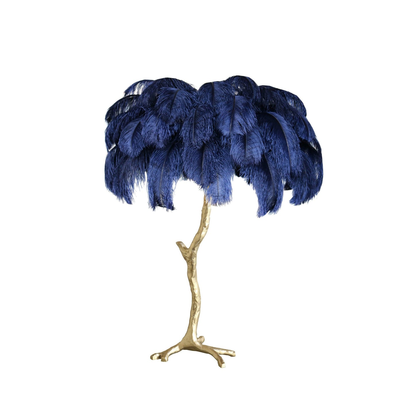 Ostrich Feather Table Lamp - Nuvé