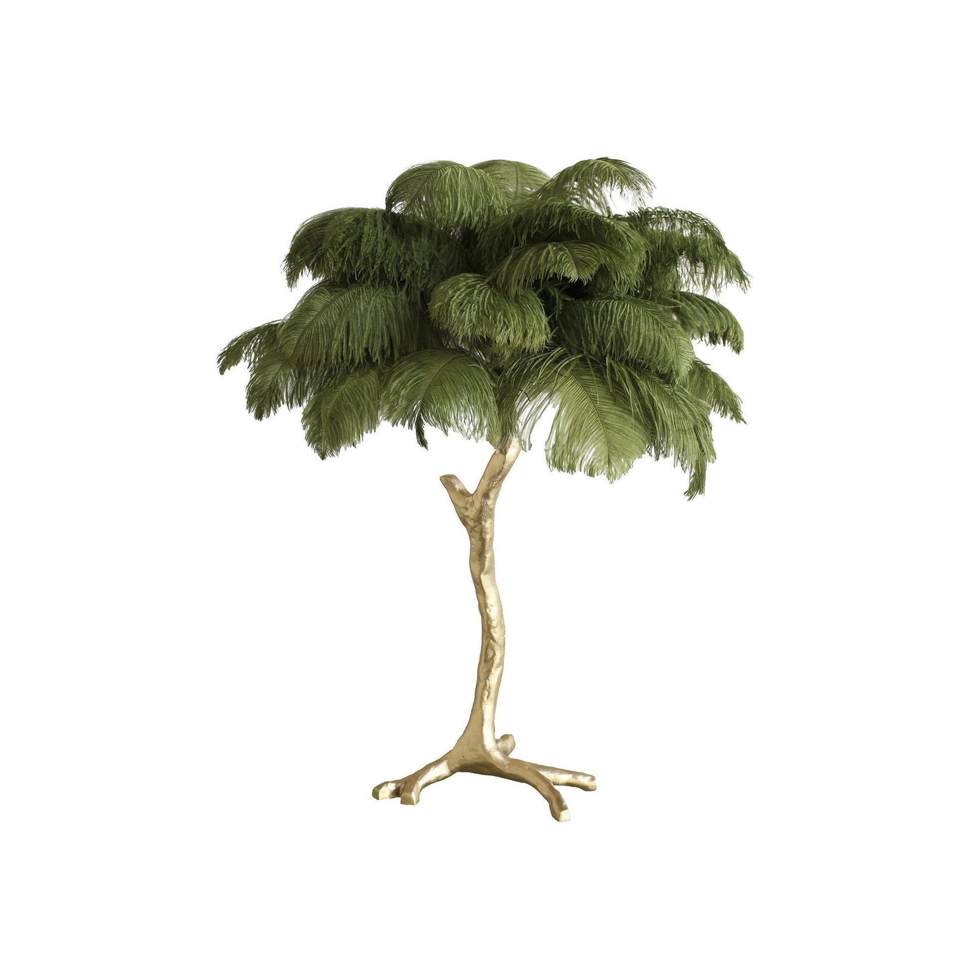 Ostrich Feather Table Lamp - Nuvé