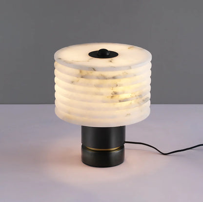 Outela Modern Alabaster Table Lamp - Nuvé