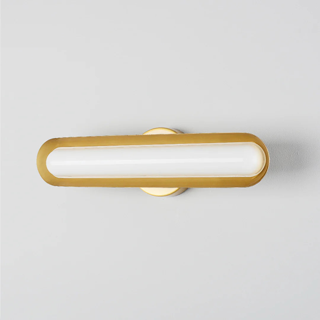 Oval Modern Metal Wall Light - Nuvé