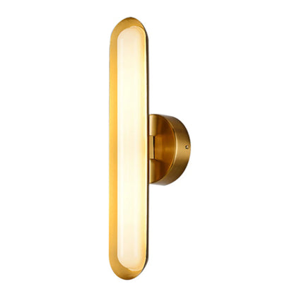 Oval Modern Metal Wall Light - Nuvé