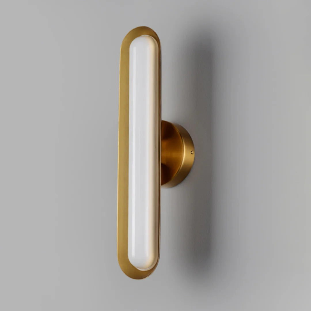 Oval Modern Metal Wall Light - Nuvé