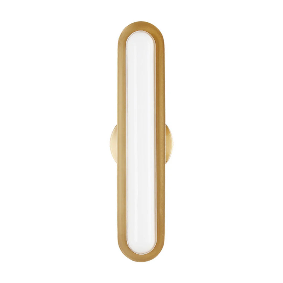 Oval Modern Metal Wall Light - Nuvé