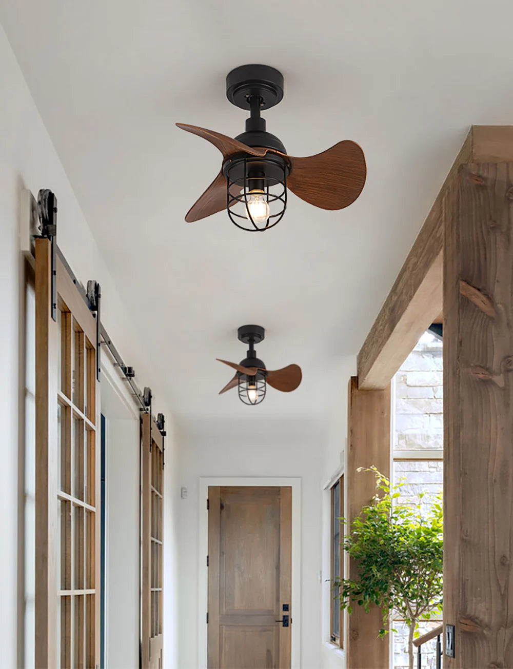 Oxton Simple Ceiling Fan Lamp - Nuvé