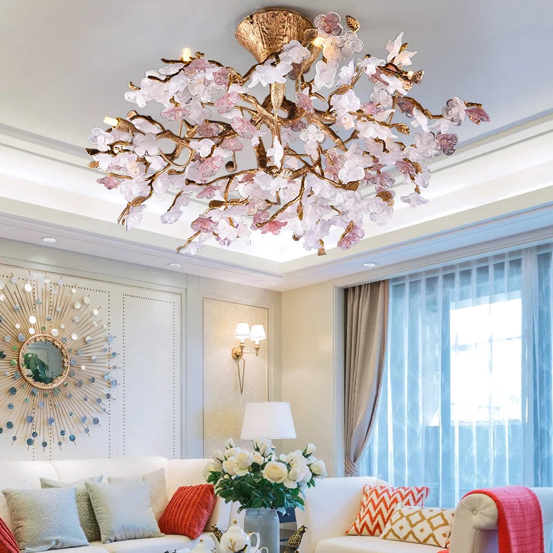 Peach blossom Ceiling Light - Nuvé