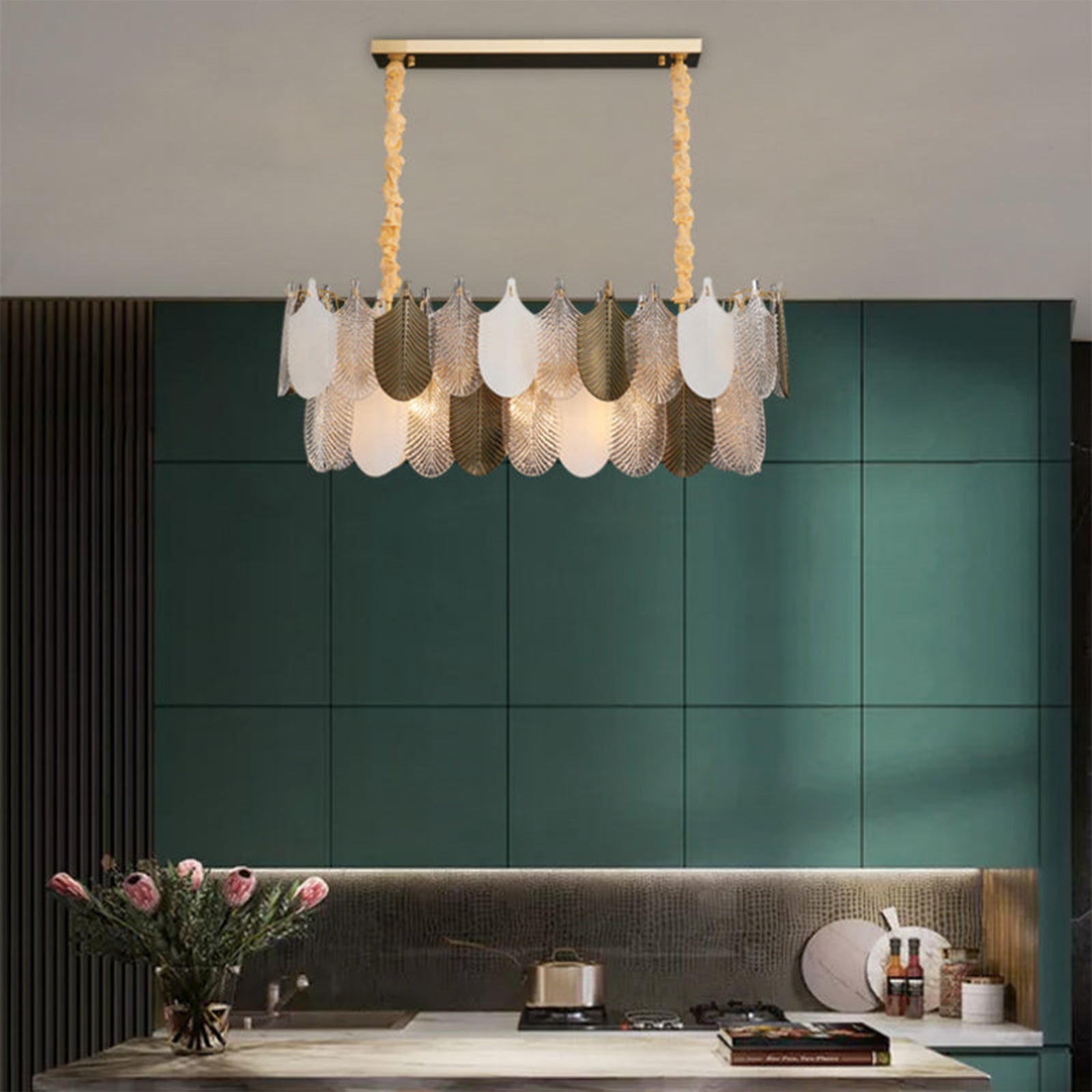 Peacock Chandelier - Nuvé