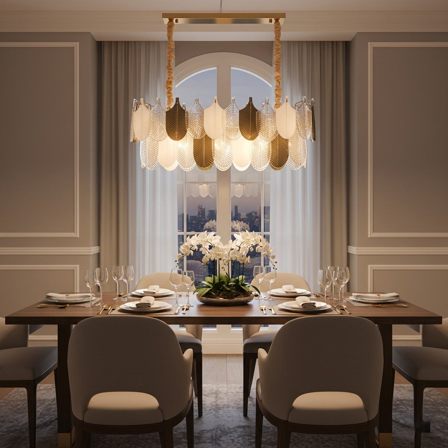 Peacock Chandelier - Nuvé
