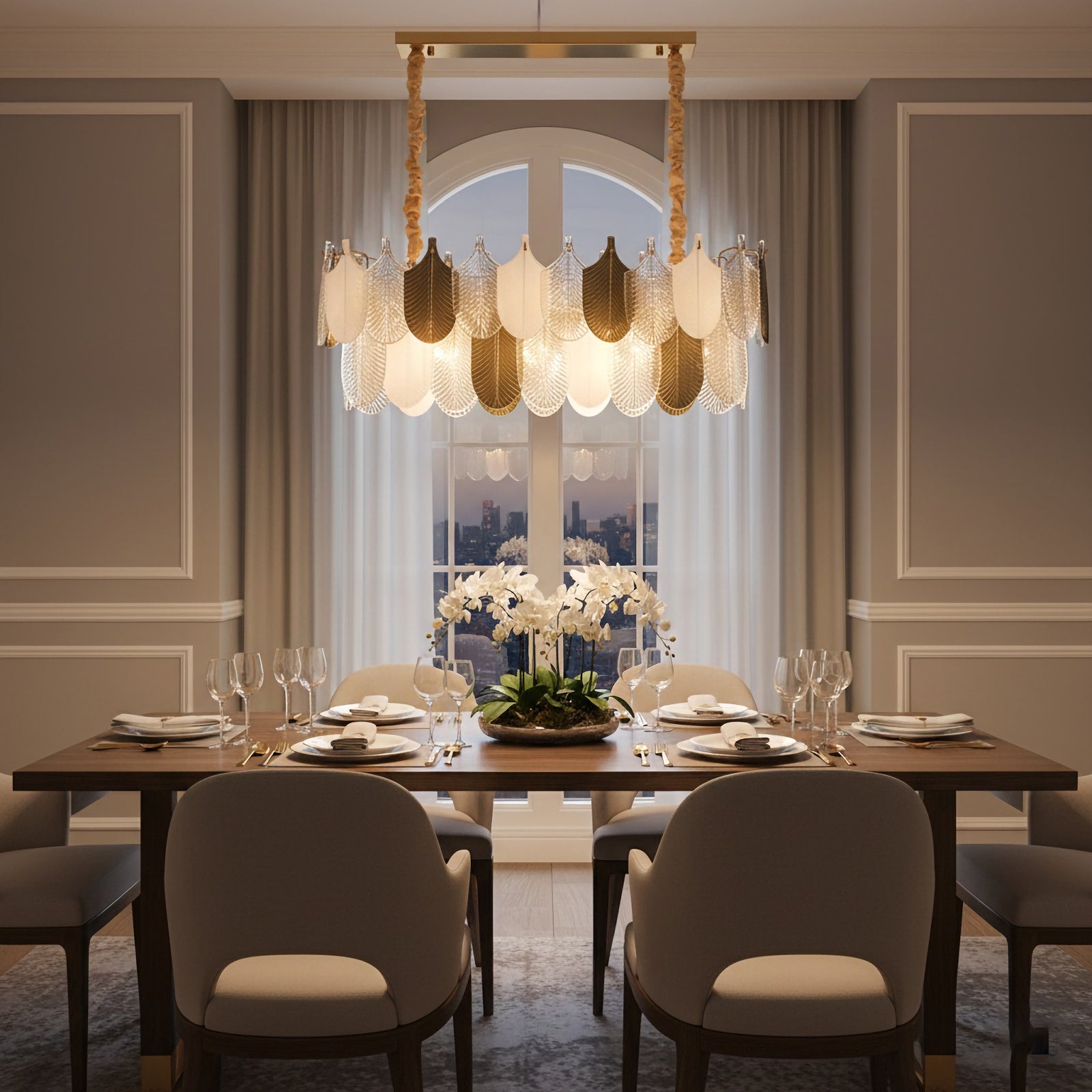 Peacock Chandelier - Nuvé