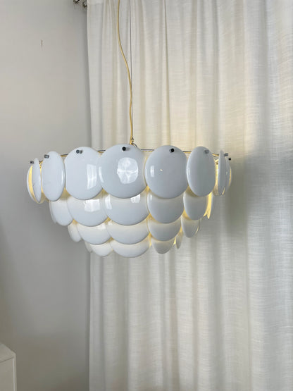 Pembridge White Ceramic Chandelier - Nuvé