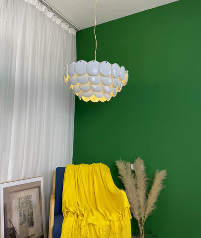 Pembridge White Ceramic Chandelier - Nuvé