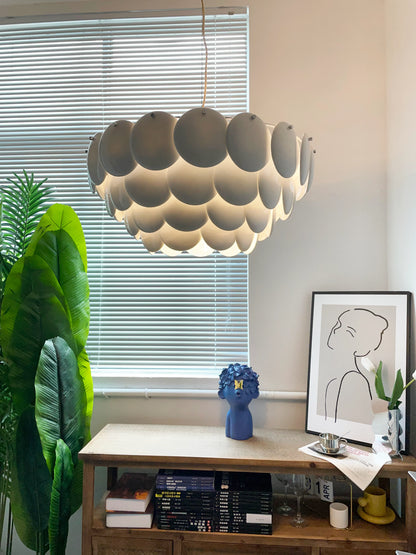 Pembridge White Ceramic Chandelier - Nuvé